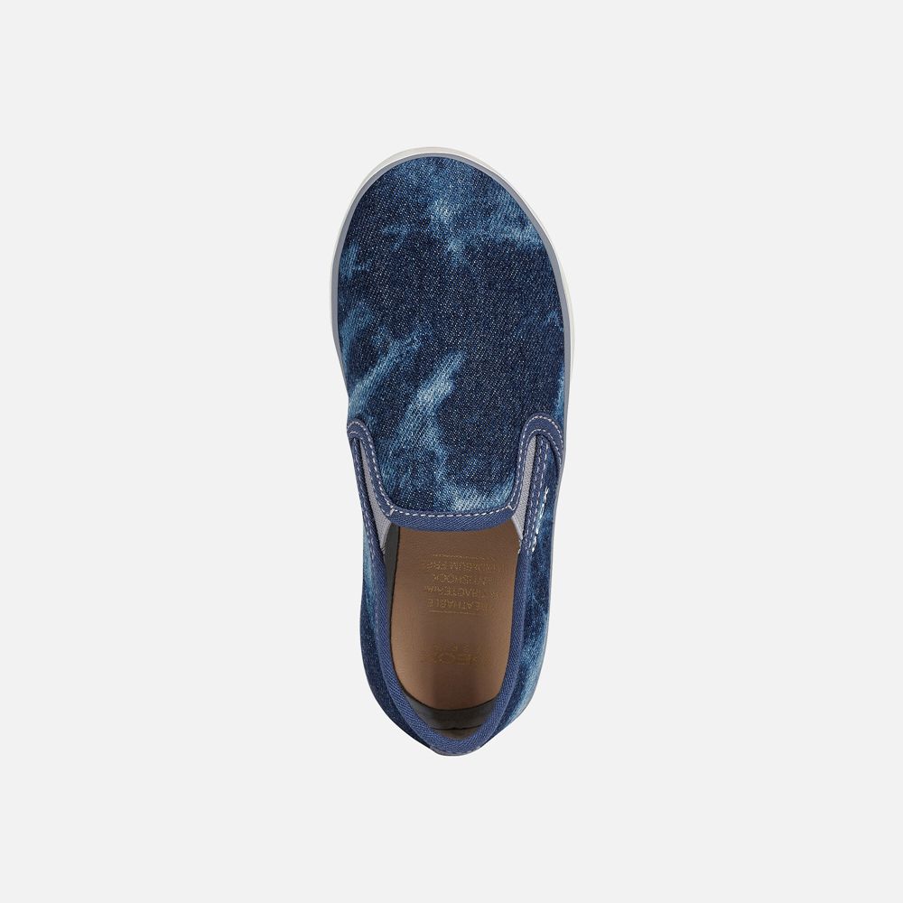 Geox Erkek Çocuk Spor Ayakkabı Mavi - Kilwi - FGX-108674